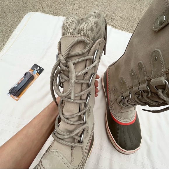 NWOT Sorel Joan of Arctic Winter Boots Fossil - Picture 10 of 12